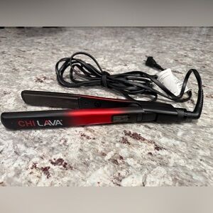 CHI Lava 1” Flat Iron - digital temp control with auto shutoff